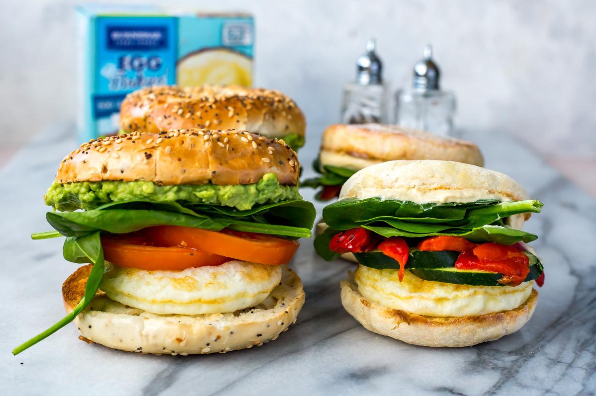 EGG Bakes! Breakfast Sandwiches 4 Ways