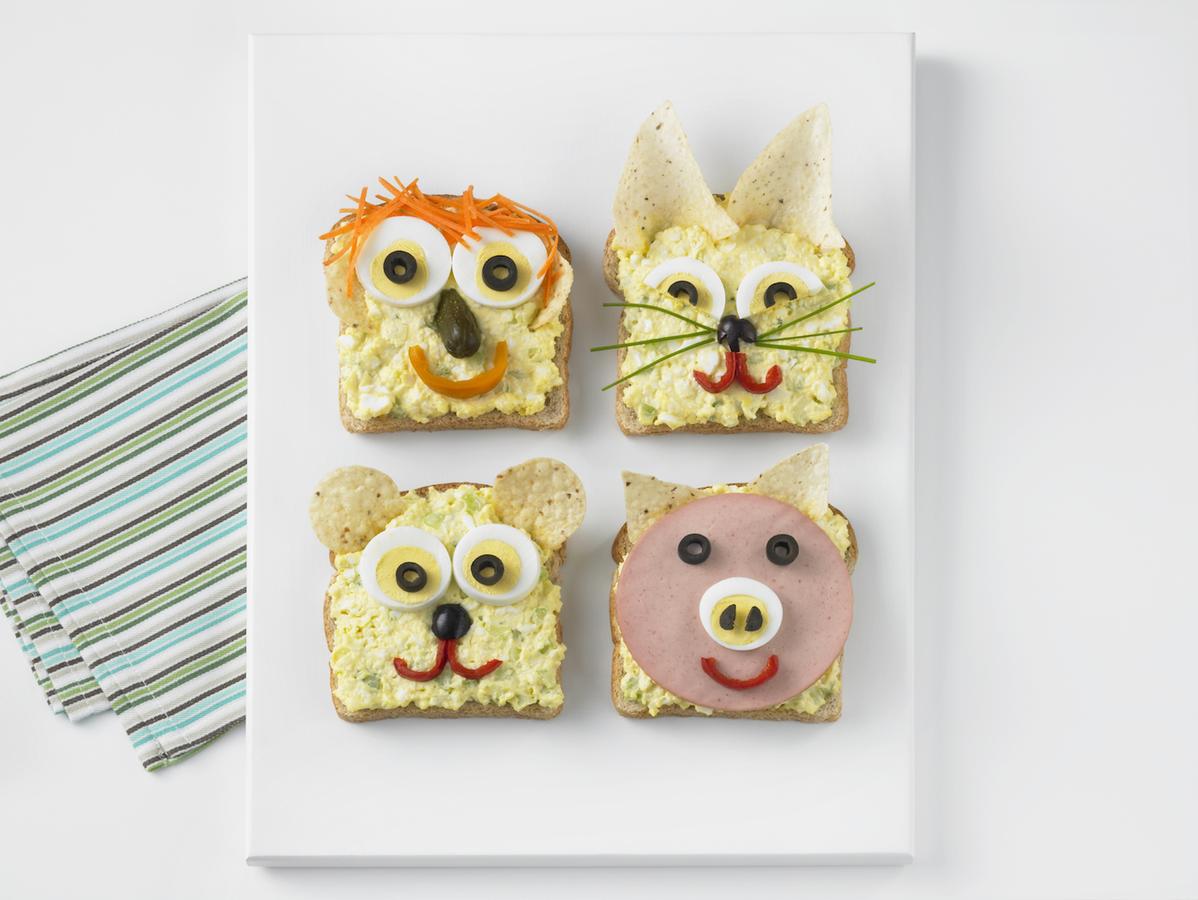 KidFriendly OpenFaced Sandwiches!