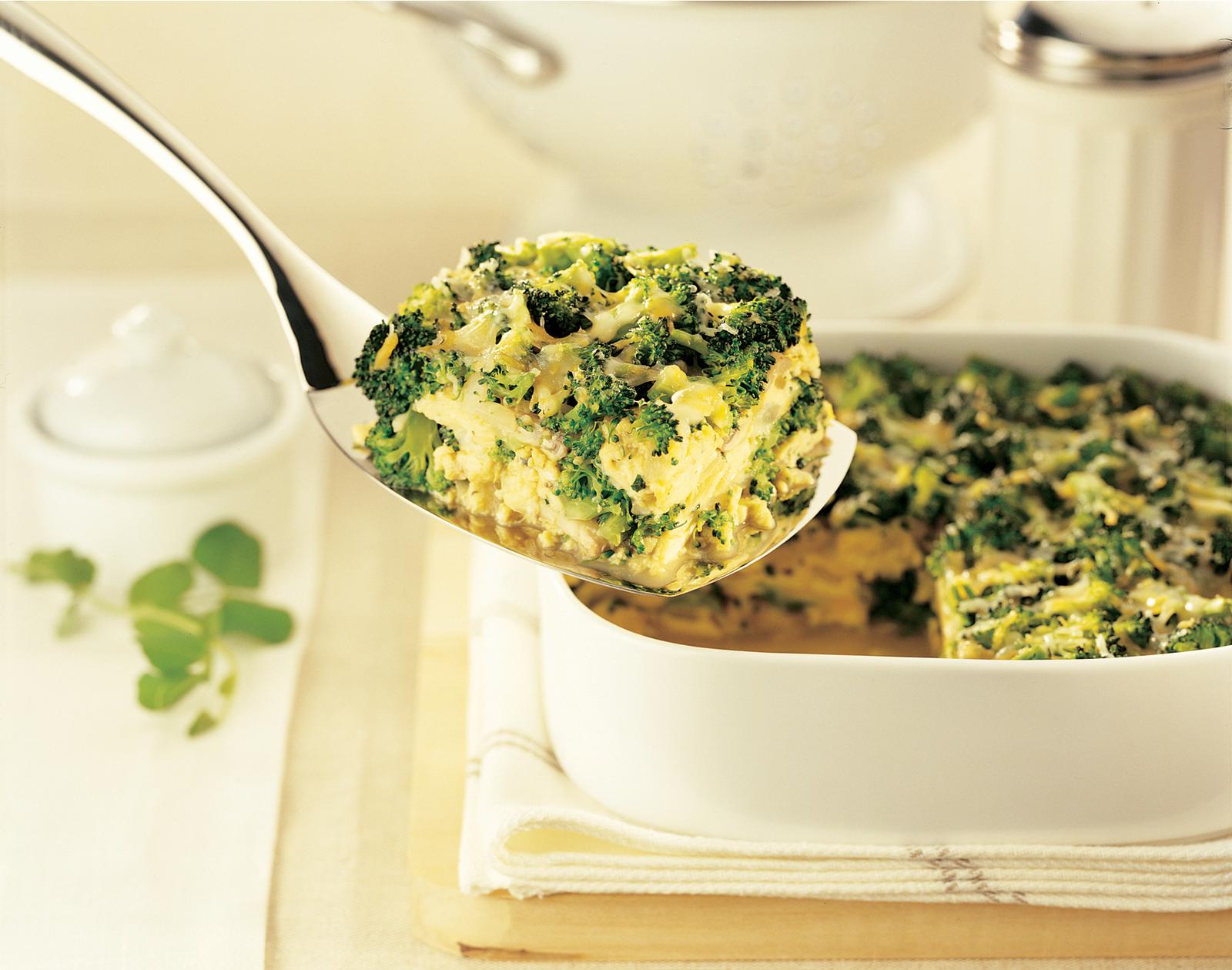 Layered Egg and Broccoli Casserole