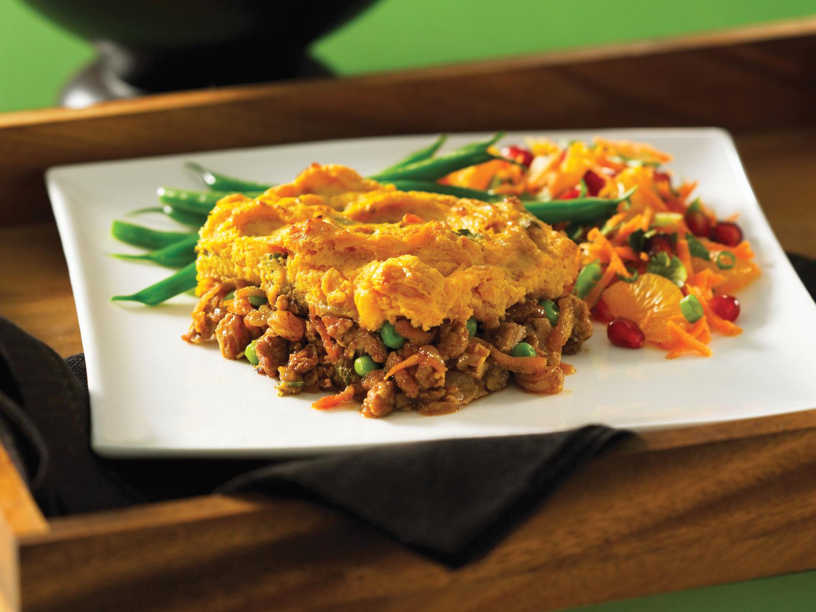 Turkey Stuffing Pot Pie Casserole