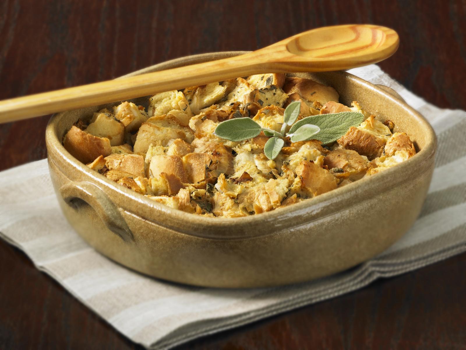 Classic Sage And Onion Stuffing Casserole classic-sage-and-onion-stuffing-casserole