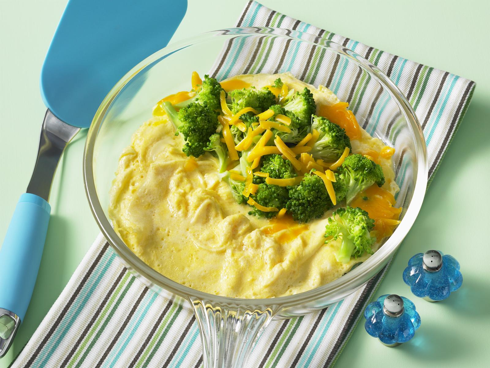 Traditional Veggie and Cheese Omelette