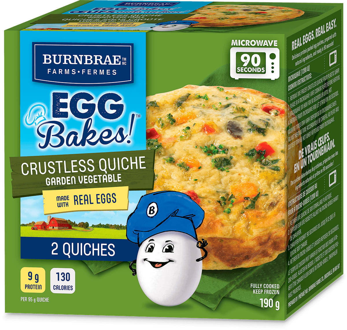 EGG Bakes! Garden Vegetable