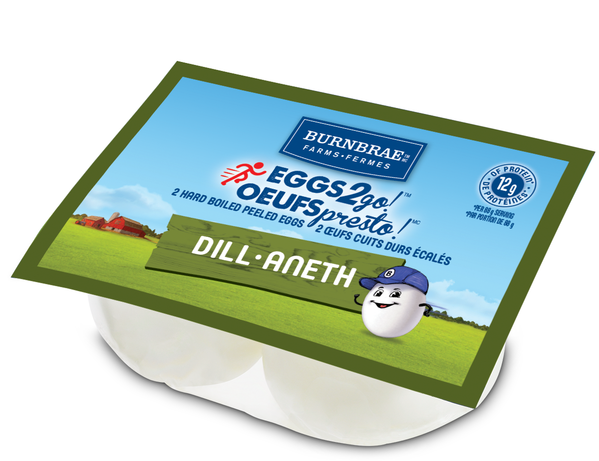 EGGS2go! Dill Hard Boiled Snack Pack