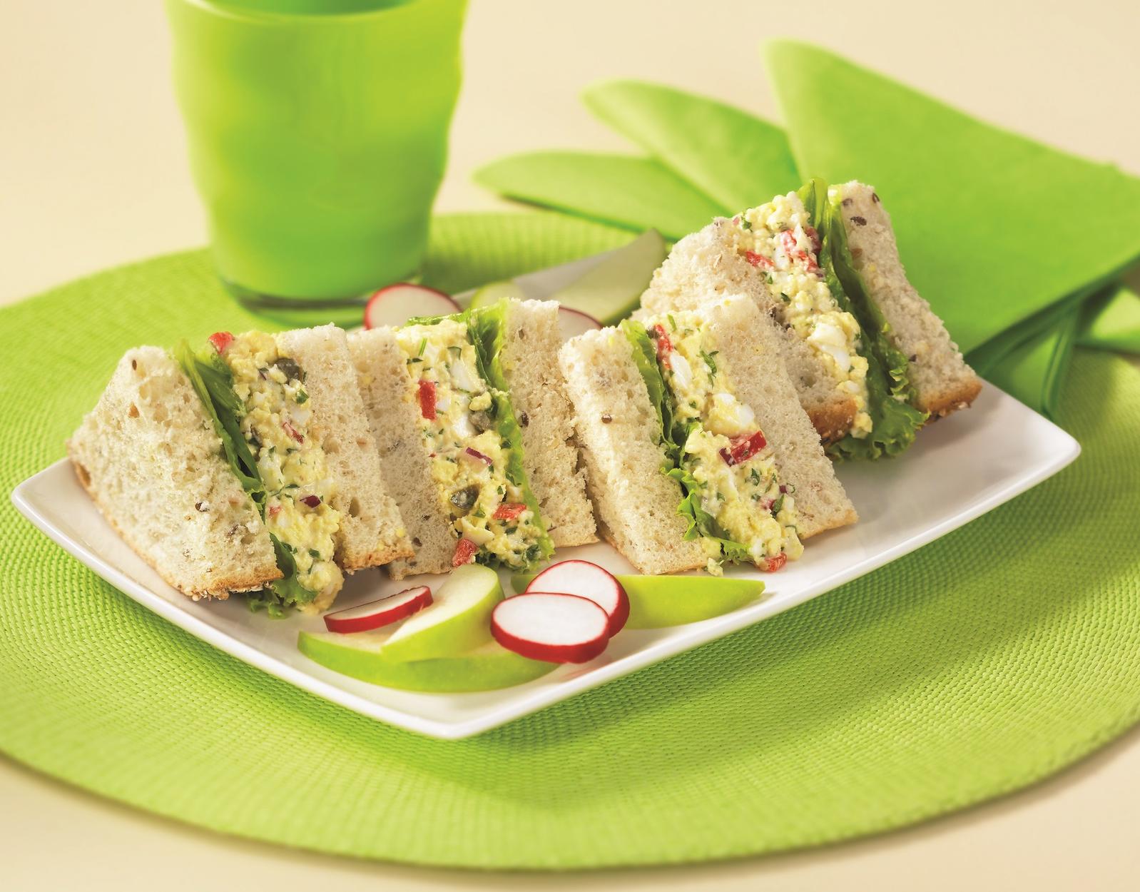 Zesty Egg Salad Sandwich